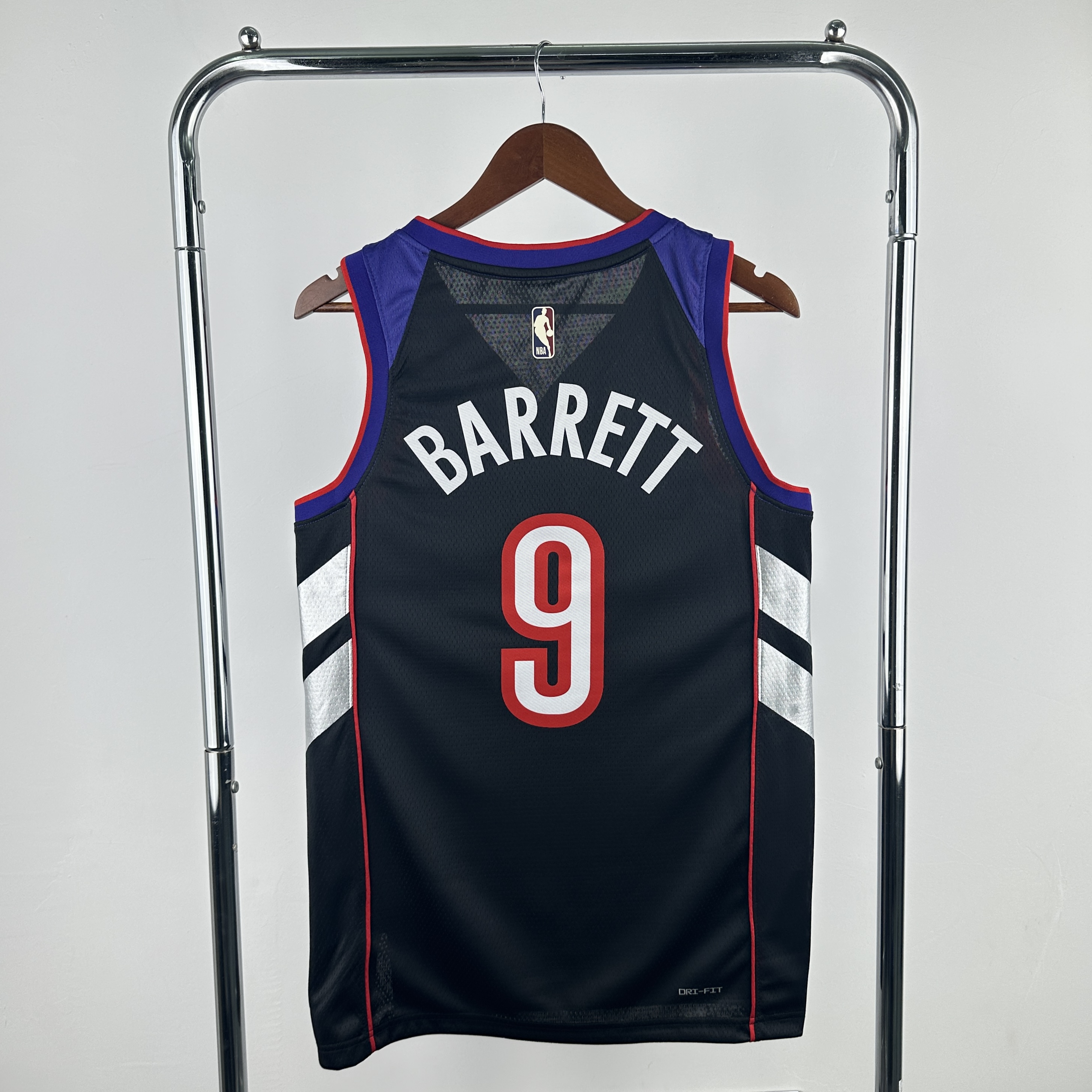 Men Toronto Raptors #9 Barrett purple front black back NBA 2024-25 Season Jerseys->sacramento kings->NBA Jersey